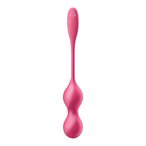 Vibrating sex balls with remote control and mobile app Satisfyer Love Birds 2 red [3]
