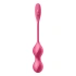 Vibrating sex balls with remote control and mobile app Satisfyer Love Birds 2 red