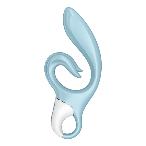 Satisfyer Love Me Powerful Rechargeable Silicone Rabbit Vibrator Blue [1]