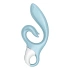Satisfyer Love Me Powerful Rechargeable Silicone Rabbit Vibrator Blue [1]
