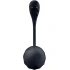 Rechargeable Embossed Vibro Egg with Remote Control and Mobile App Satisfyer Ribbed Petal Black [2]