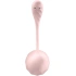 Satisfyer Ribbed Petal Pink Rechargeable Embossed Vibro Egg with Remote Control and Mobile App [2]