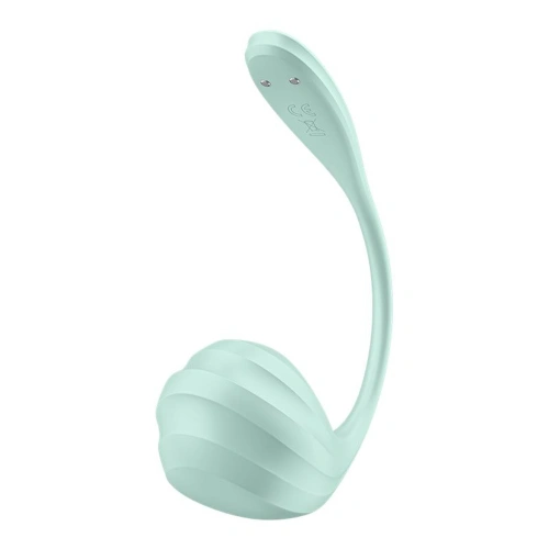 Nina - Rechargeable Silicone Vibro Egg with Mobile App Satisfyer Smooth Petal Green [3]