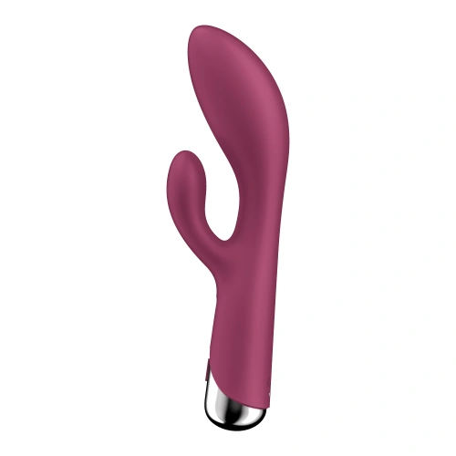 Veronica color Satisfyer Spinning Rabbit rechargeable vibrator with rotation red [3]