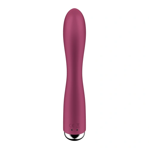 Veronica color Satisfyer Spinning Rabbit rechargeable vibrator with rotation red [5]