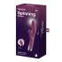 Veronica color Satisfyer Spinning Rabbit rechargeable vibrator with rotation red [6]