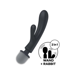 2 in 1 massager and rabbit vibrator Satisfyer Triple Lover