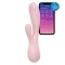G-spot rabbit vibrator Satisfyer Mono Flex light pink with App
