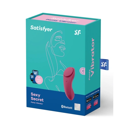 Satisfyer Sexy Secret clitoral stimulator with underwear attachment with App [6]