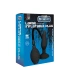 Large inflatable silicone butt plug Classic black [6]