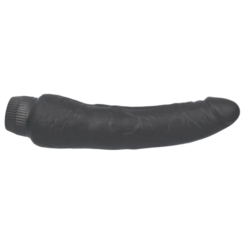 Vibrator 20 cm in realistic shape and color black [4]