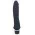 Large realistic silicone Classic black vibrator [1]