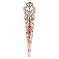 Metal tips for tactile stimulation Brat Sensory Fingertips rose gold