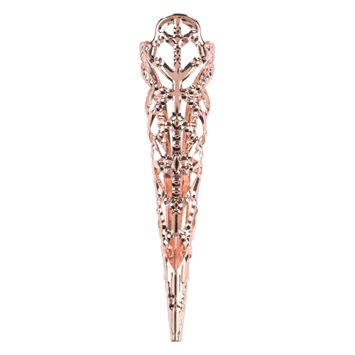 Metal tips for tactile stimulation Brat Sensory Fingertips rose gold