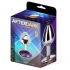 Small metal anal dilator with purple crystal After Dark [2]