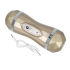 Double Delight Cyber ​​Leather Vibrating Double Sided Masturbator [10]