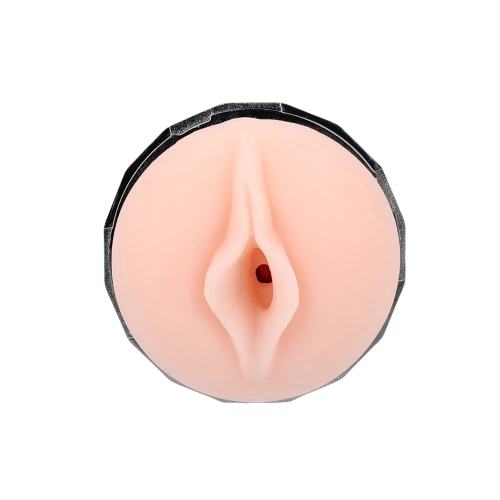 Double Delight Cyber ​​Leather Vibrating Double Sided Masturbator [3]