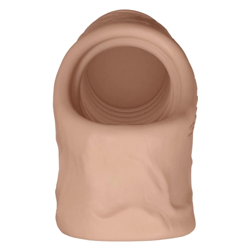 Penis extender made of silicone with testicle clamp Shaft Model F [3]