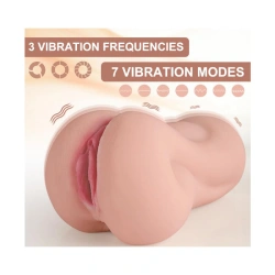 Nina - Rechargeable vibrating Masturbator Vagina Xise Agatha