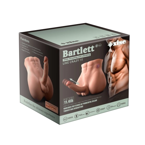 Realistic masturbator male torso with movements and vibrations Bartlett [4]