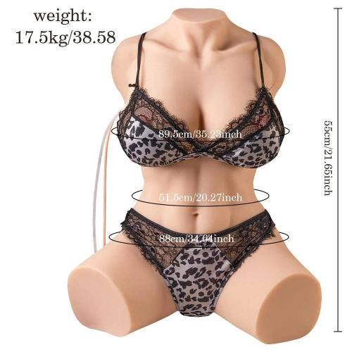 Realistic masturbator body with thrusts and vibrations Muriel [3]