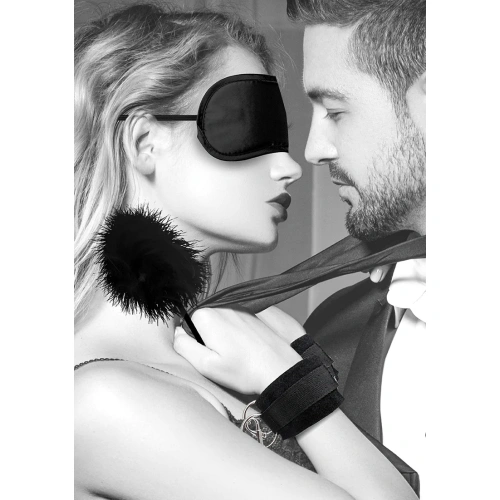 Ralica Bondage Set 4 Piece Black & White [1]