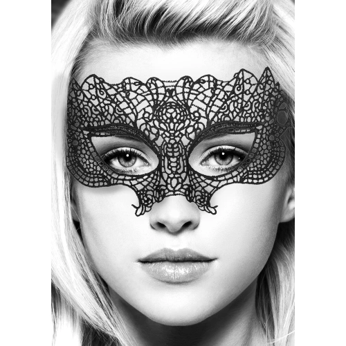 Dilyana- Lace eye mask Princess black [2]
