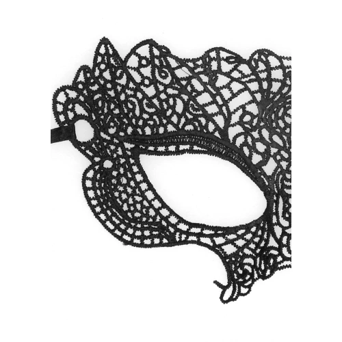 Dilyana- Lace eye mask Princess black [3]