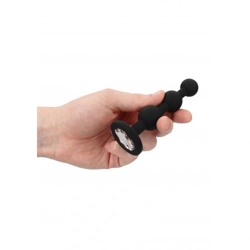 Crystal Silicone Anal Stimulator Ouch! [3]