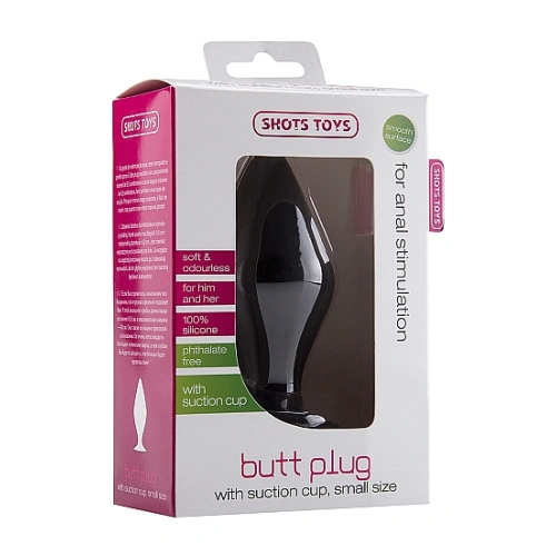 Large Butt Plug 5 cm from 100% Silicone Shots Toys [3]