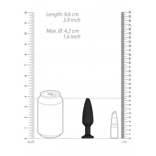 Crystal Silicone Anal Expander Ouch! [6]