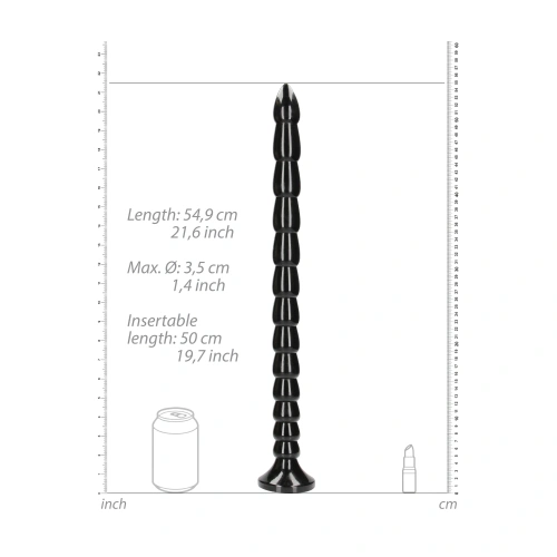 Long and flexible butt plug Stacked Anal Snake 50 cm [3]