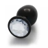 Metal Anal Plug with Crystal Ouch! L black [2]