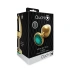 Metal anal plug with green crystal Ouch! Emerald L golden [10]