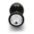 Metal Anal Plug with Crystal Ouch! M black [1]