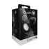 Metal Anal Plug with Crystal Ouch! M black [11]