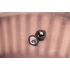 Metal Anal Plug with Crystal Ouch! M black [8]