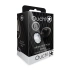 Metal Anal Plug with Crystal Ouch! S black [10]