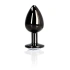 Metal Anal Plug with Crystal Ouch! S black [4]