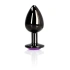 Small metal butt plug with purple crystal heart Ouch! [1]