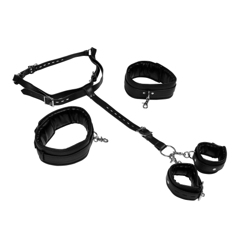 Nina - Adjustable Bondage Body Restraint Ouch! Body Harness