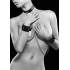 Nina - Leather Choker Set with Wrist Restraints Ouch! Black & White [1]