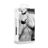 Nina - Leather Choker Set with Wrist Restraints Ouch! Black & White [8]