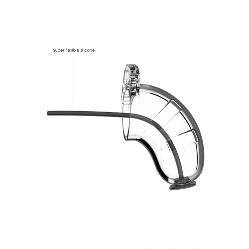 Nina - Penis cage with ManCage 15 urethral probe [1]