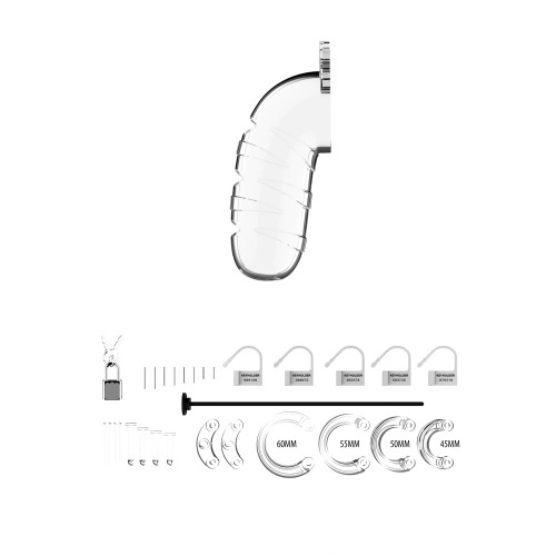 Nina - Penis cage with ManCage 17 urethral probe [3]
