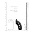 Silicone penis cage ManCage 21 - 11.5 cm. [3]