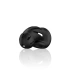 Nina - Flexible silicone penis cage ManCage 27 black [1]