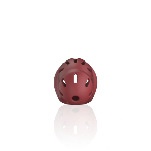 Nina - Flexible silicone penis cage ManCage 28 red [2]