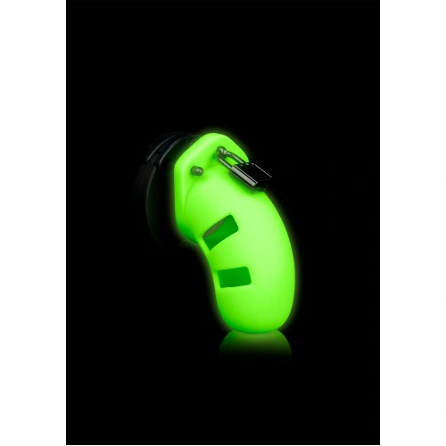 Nina - Glow In The Dark Silicone Penis Cage Ouch! Glow In The Dark green [1]