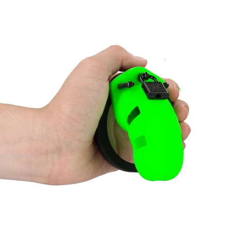 Nina - Glow In The Dark Silicone Penis Cage Ouch! Glow In The Dark green [3]